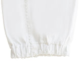 White Jersey Wrap Sack