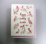 Birdie Birthday Greeting Card