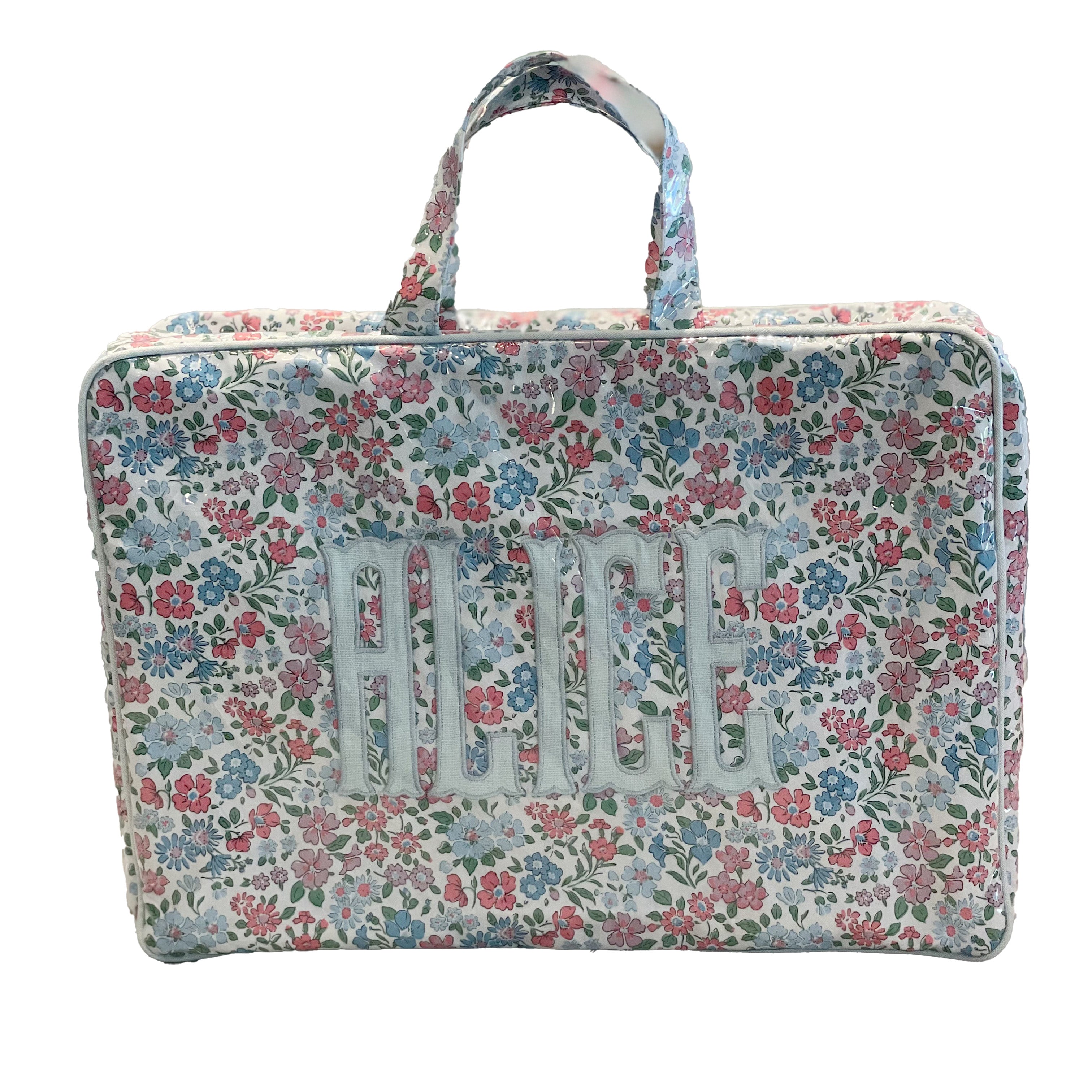 Curry Blue Liberty Top Handled Case