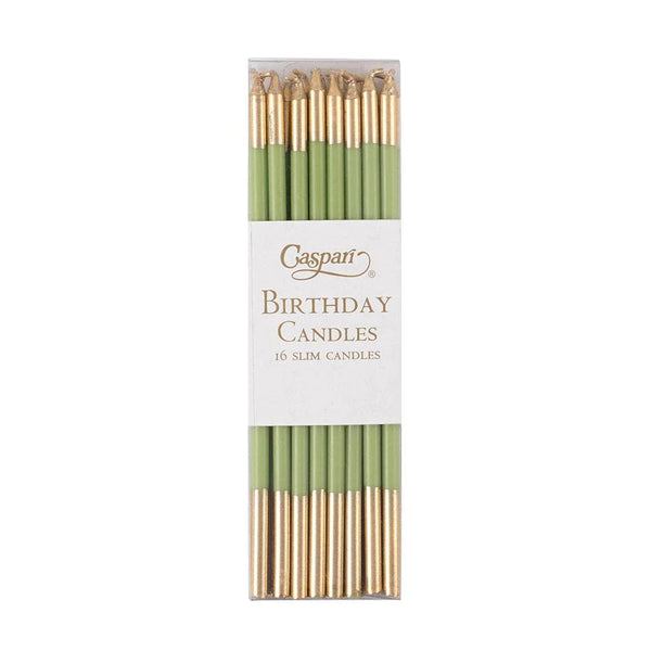 Green Birthday Candles