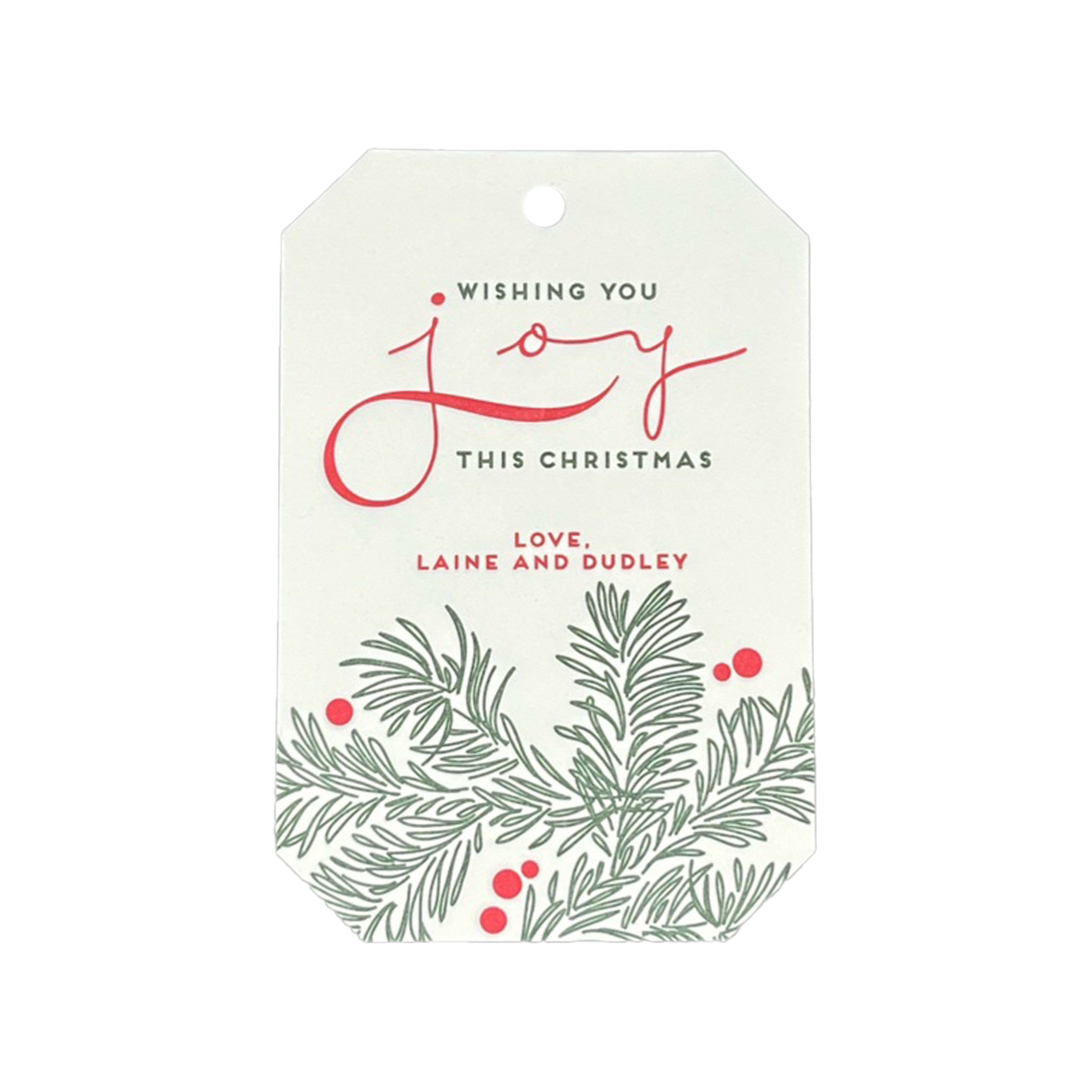 The Larsen Holiday Tag Stovall Collection