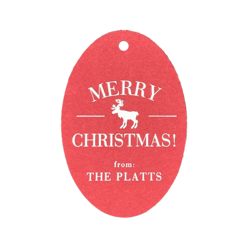 The Platt Holiday Tag